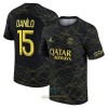 Maglia ufficiale Paris Saint Germain DANILO 15 4th Jordan 2022-23 per Uomo